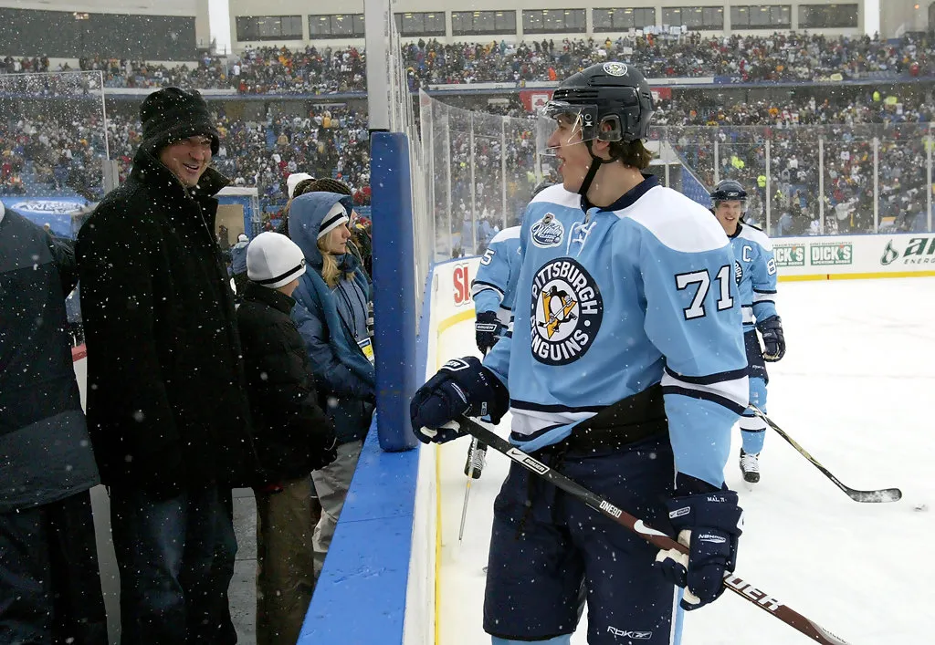 Outlet Pittsburgh Pengunis Winter Classic Jersey